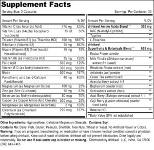 drinkwel ingredients